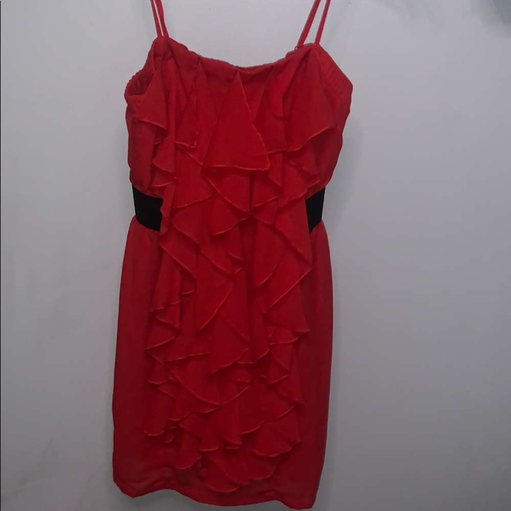 Red dress